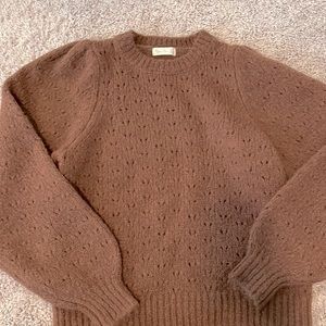 Rylee and Cru Balloon sweater